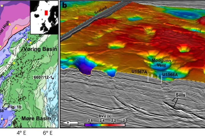 New Study Reveals Surprising Methane Emissions from Volcanic Activity 56 Million Years Ago