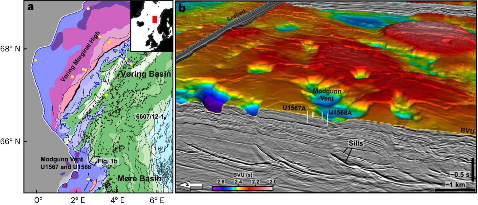 New Study Reveals Surprising Methane Emissions from Volcanic Activity 56 Million Years Ago
