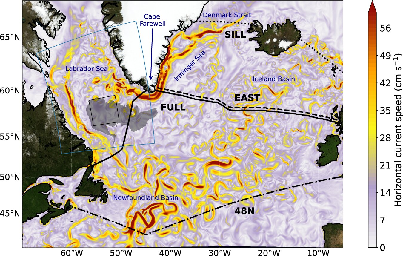 Winter Storms Impact Gulf Stream System as Labrador Sea Freezes