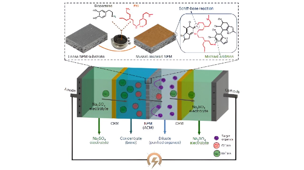 Mussel-Inspired Membrane Enhances Sustainability and Value in Industrial Wastewater Treatment