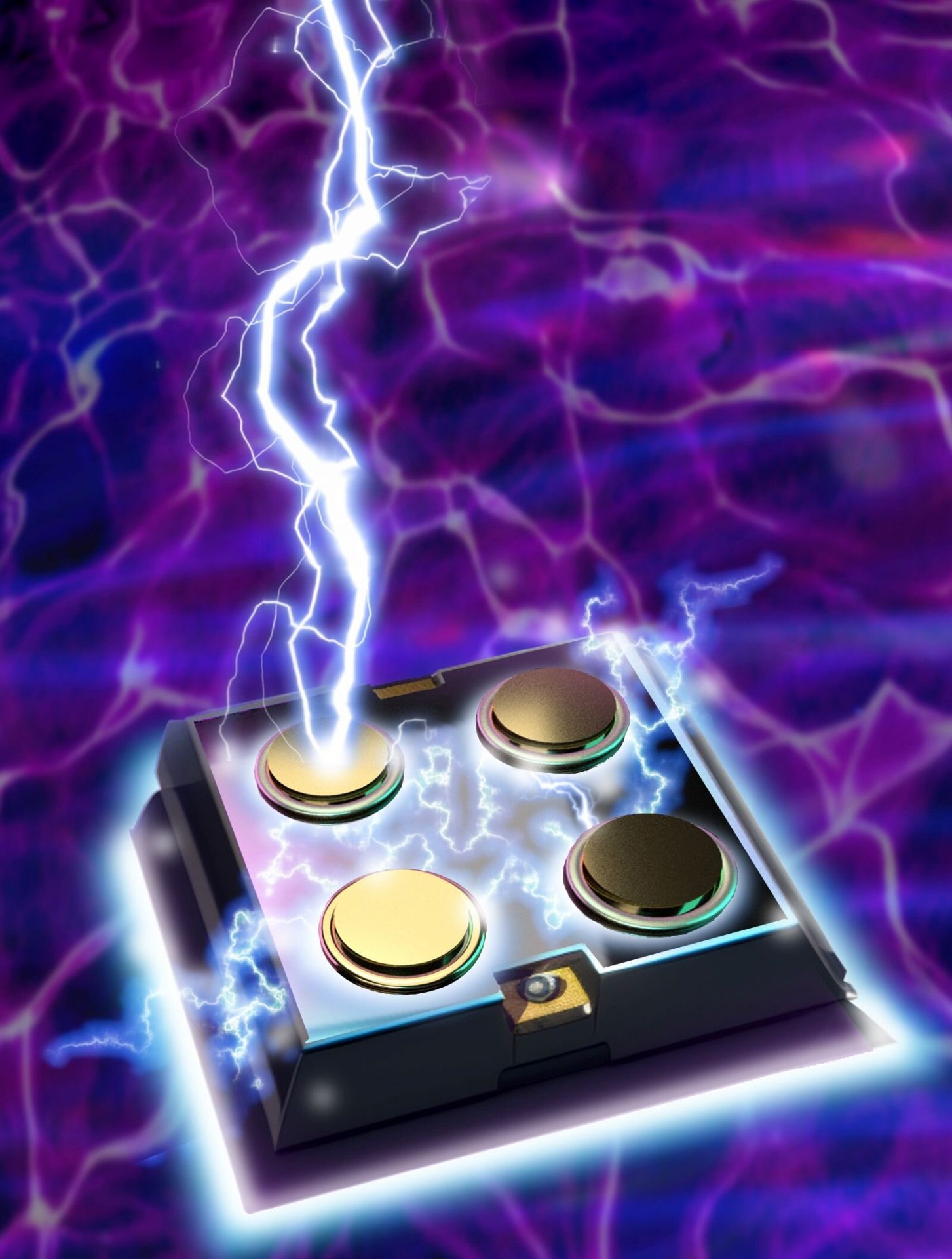 Quantum Material Demonstrates Non-Local Behavior Resembling Brain Function