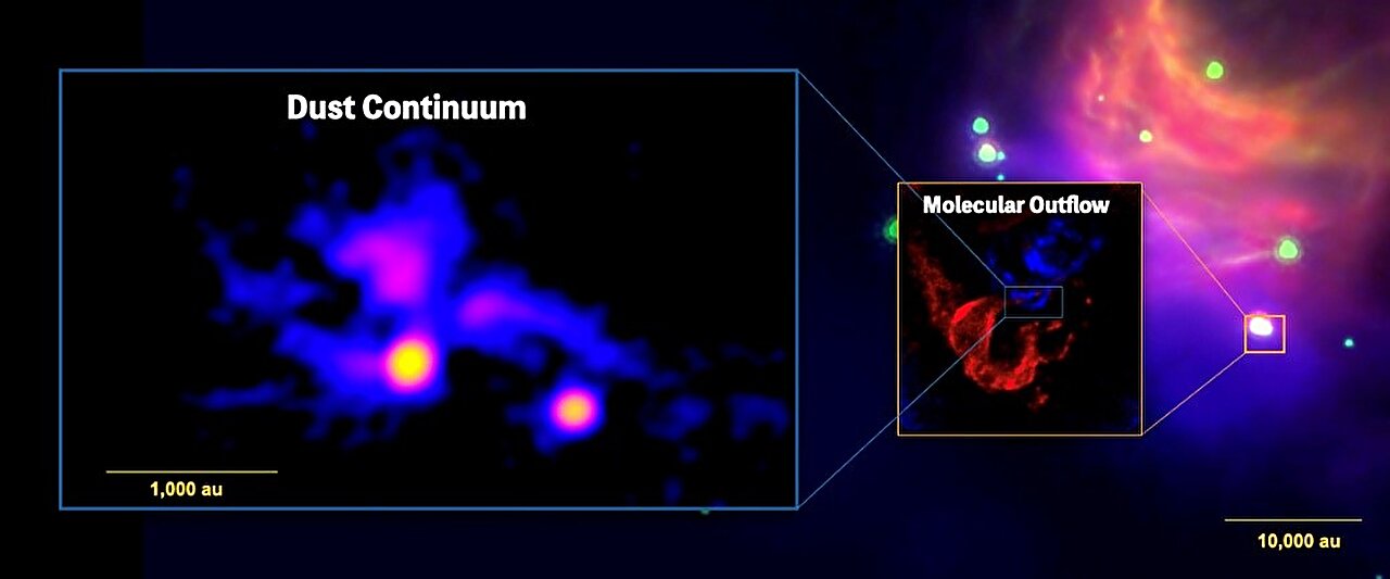 Astronomers Uncover Developing Quadruple-Star System
