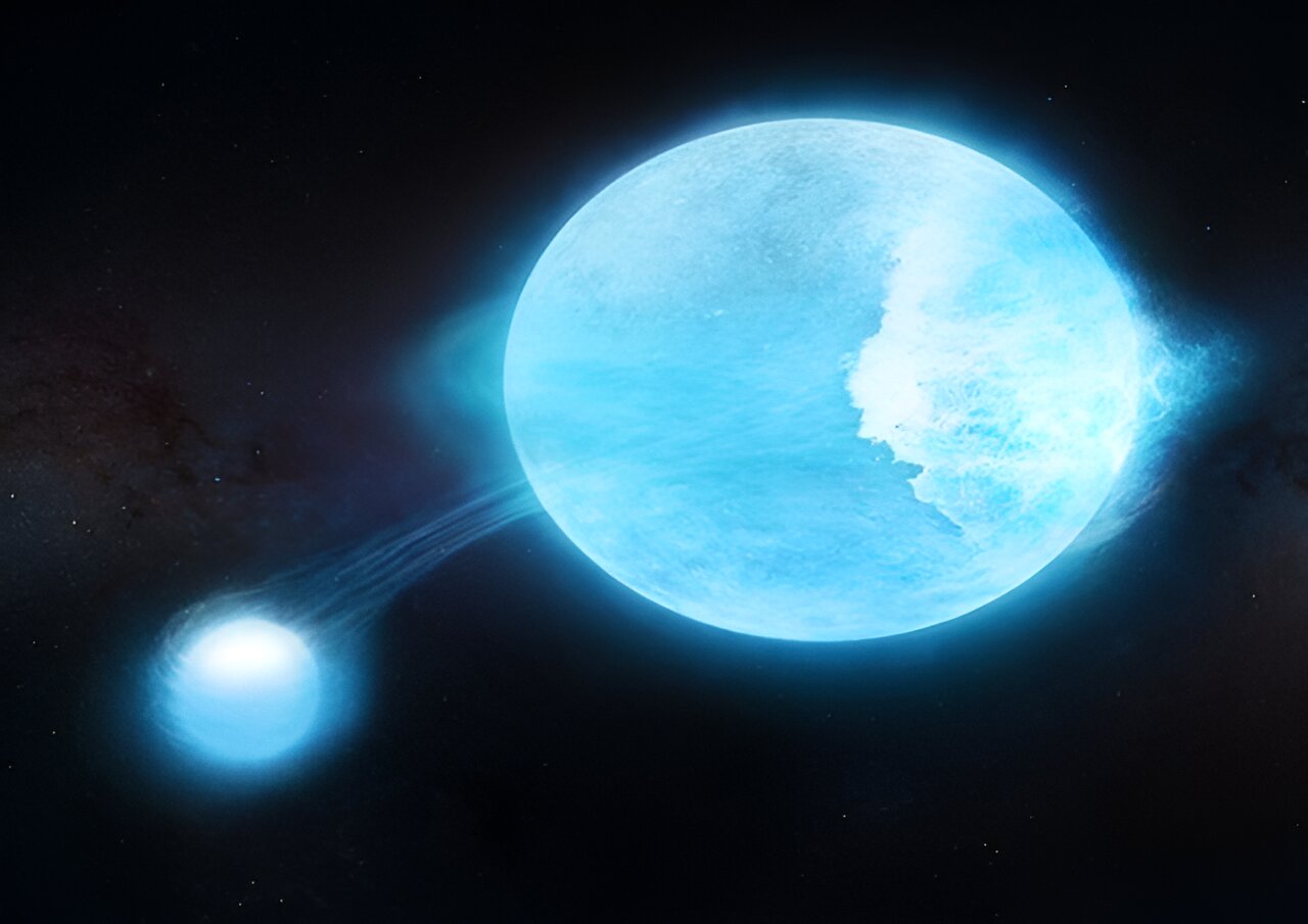 Stellar Surf’s Up: Colossal Star Hit by Monster Waves as Tall as Three Suns