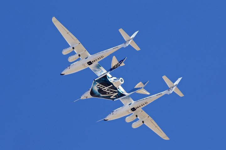Virgin Galactic Launches First Tourists on Flight to Edge of Space