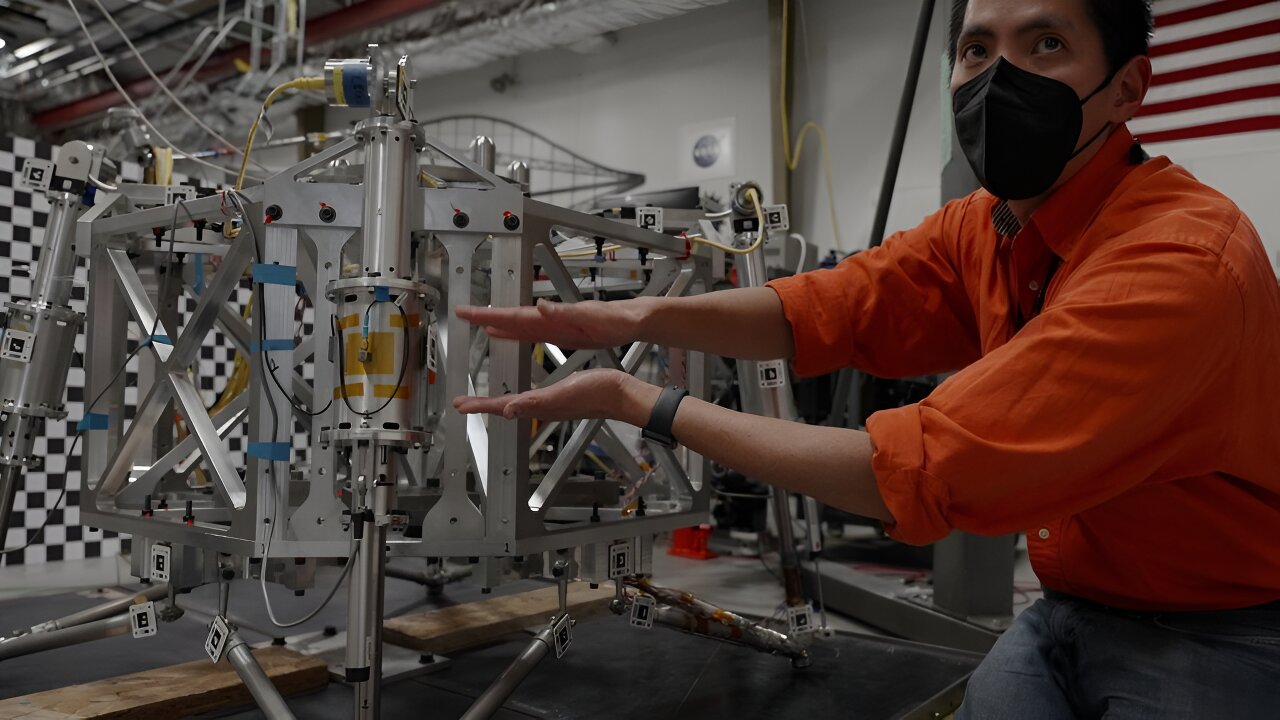 NASA Engineers Test Mars Lander’s Legs