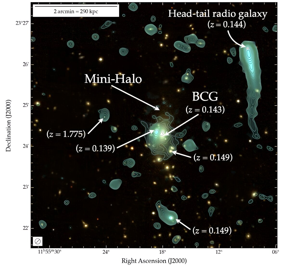 Radio Observations Examine Galaxy Cluster Abell 1413