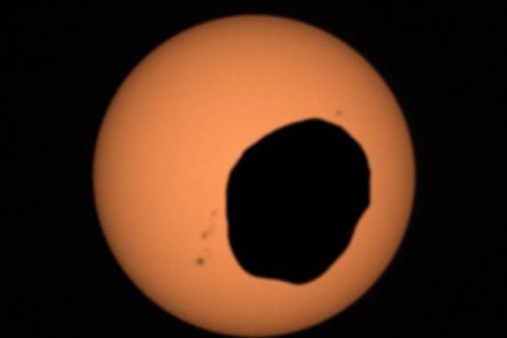 Phobos, the Doomed Moon, Set to Crash into Mars