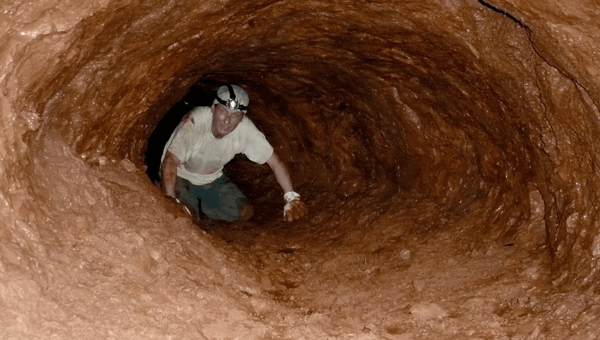 Giant Caves Unveiled: Nature and Humans Not Responsible
