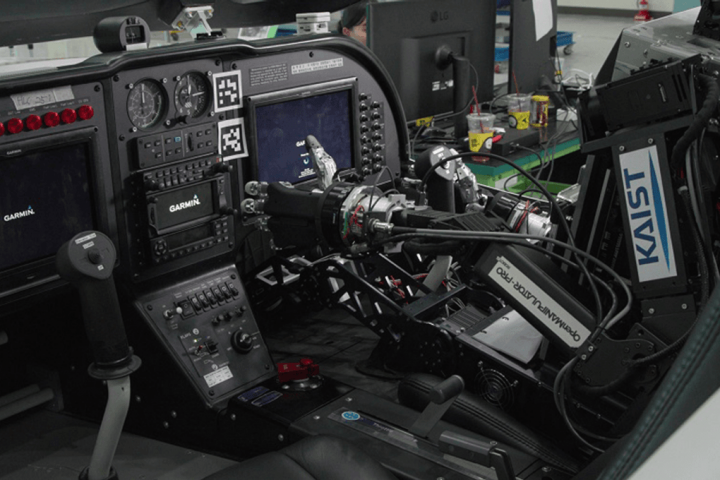 Team Develops World’s First Flying Humanoid Robot Pilot