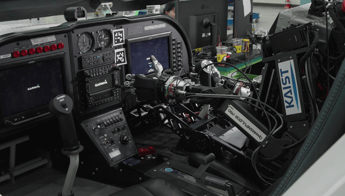 Team Develops World’s First Flying Humanoid Robot Pilot