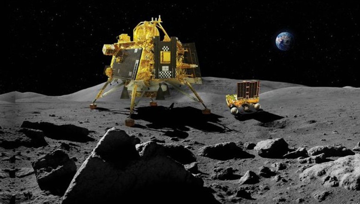 India’s Rover Embarks on Mission to Explore Moon’s South Pole