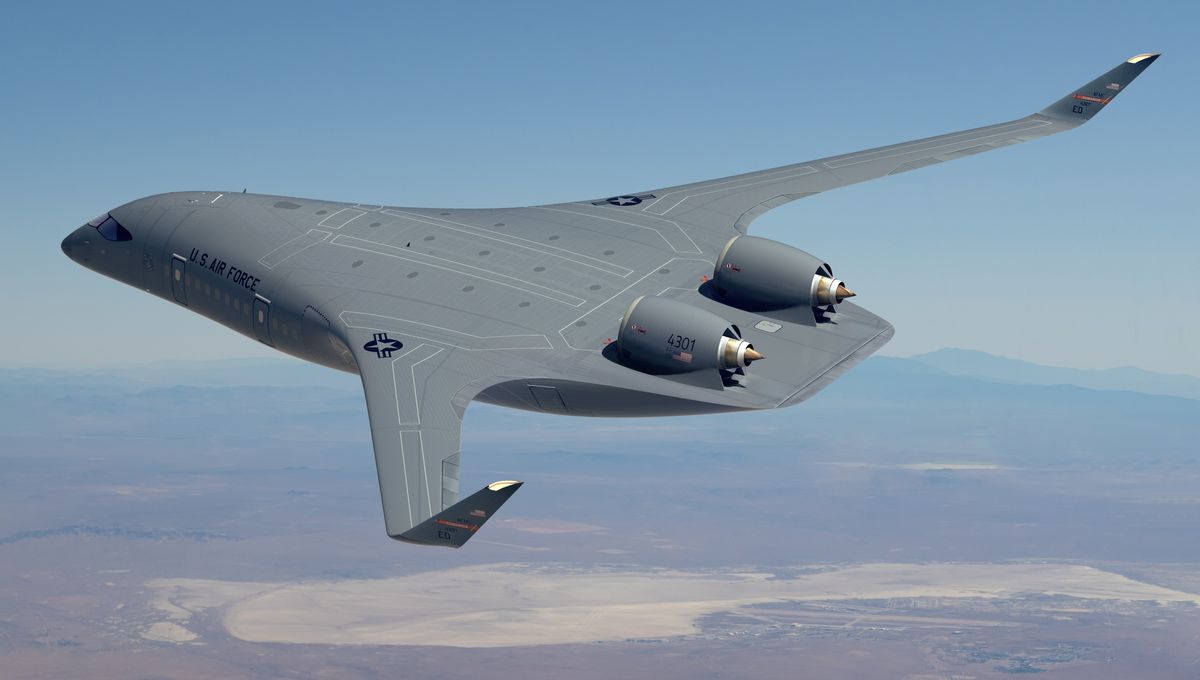 New Blended Wing Body Aircraft Set to Soar Within 4 Years