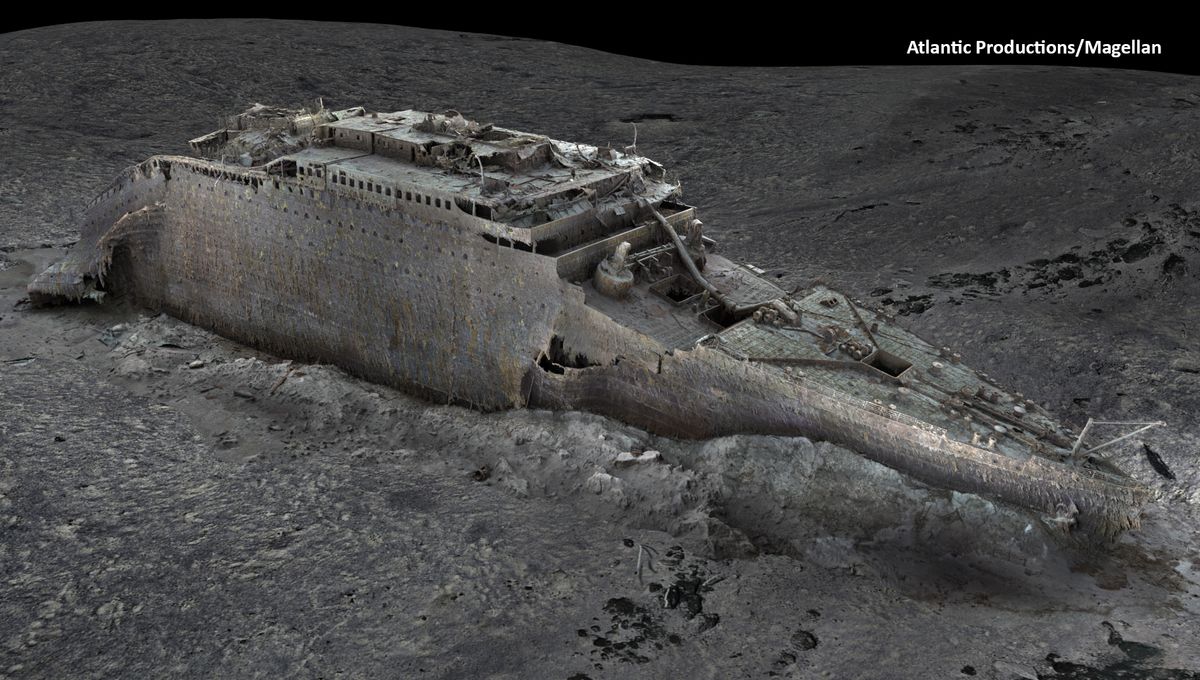 Stunning New Titanic 3D Scans Reveal Unbelievable Detail of Shipwreck