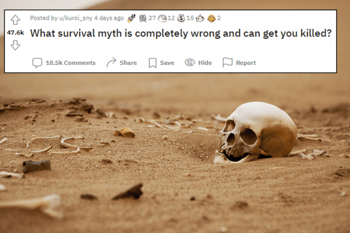 Dangerous Survival Myths Shared by People Could Prove Fatal