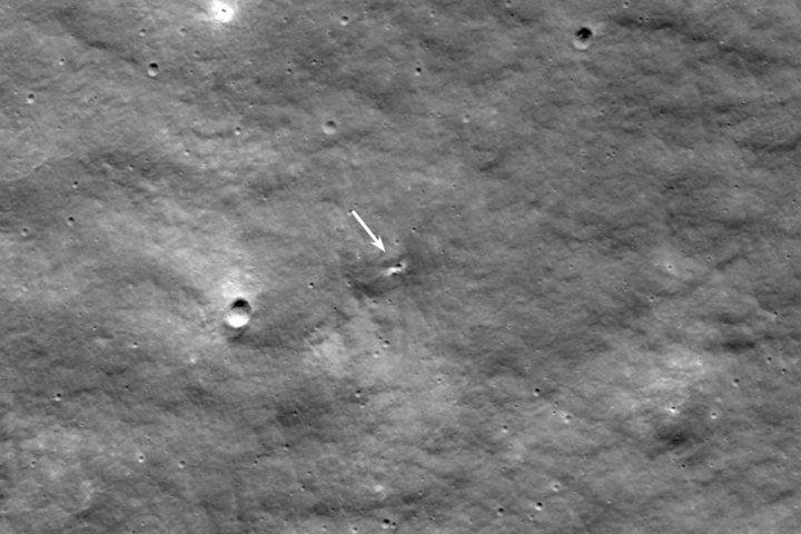 Russia’s Luna-25 Mission Creates Fresh Lunar Crater