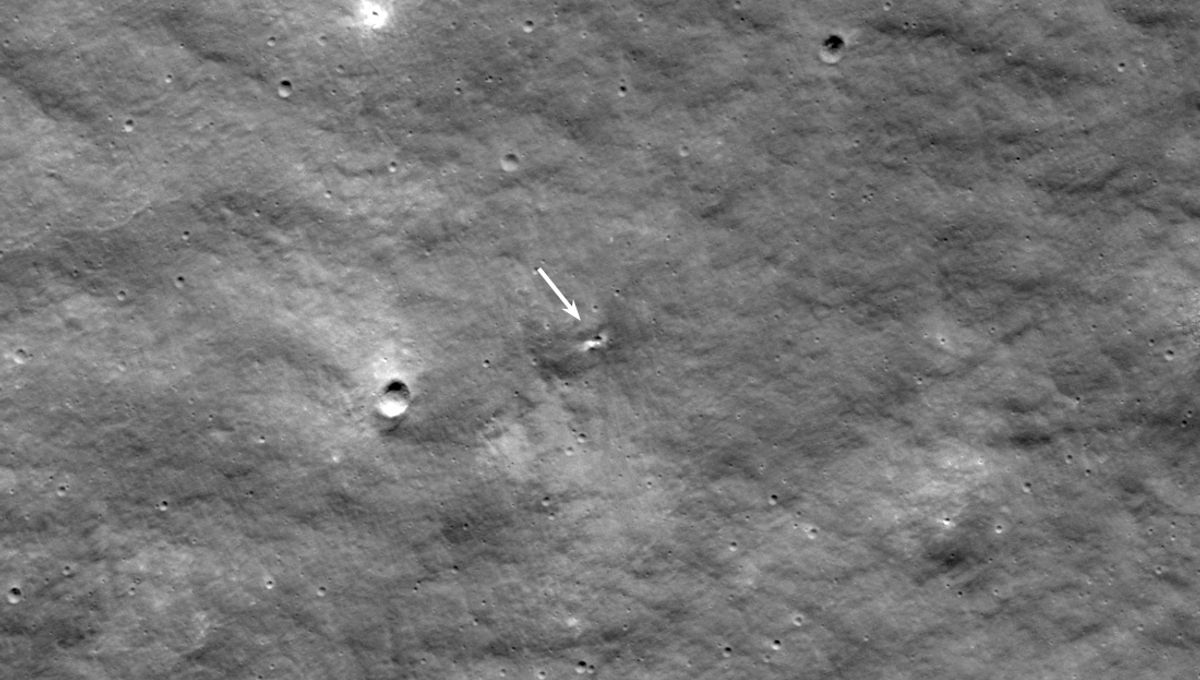 Russia’s Luna-25 Mission Creates Fresh Lunar Crater
