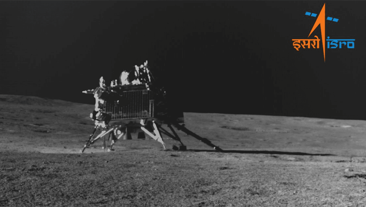 India’s Moon Lander Discovers Subsurface Activity