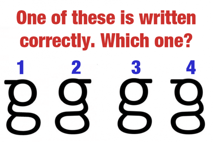 Most People Struggle to Identify the Letter G, and You Likely Do Too
