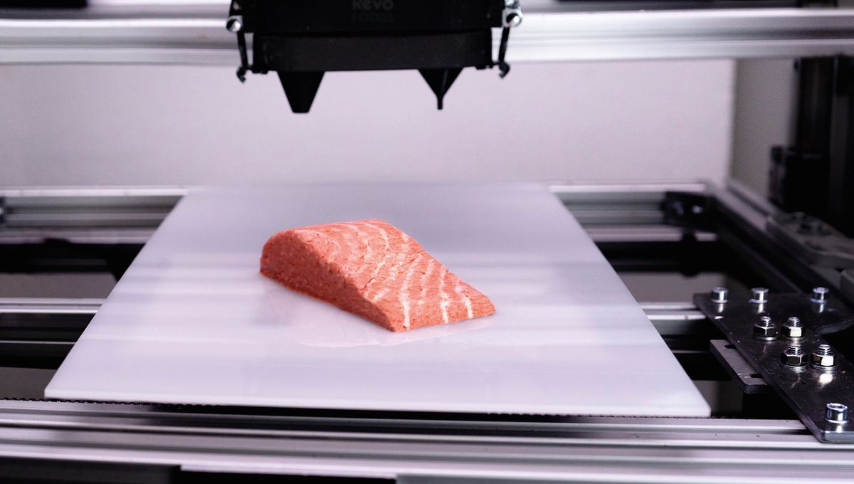 World’s First 3D-Printed Vegan Salmon Now Available in Supermarkets