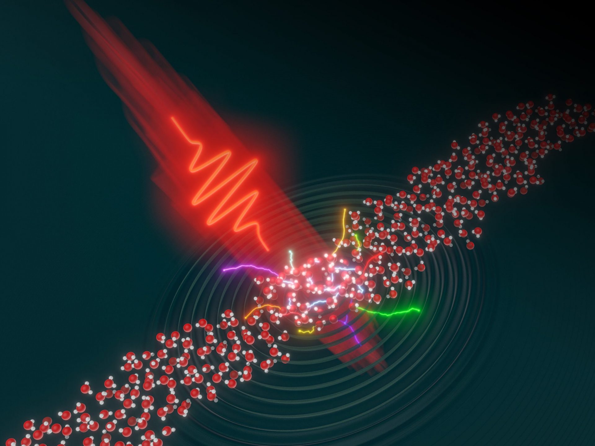 Intense lasers reveal fresh insights into liquid electron dynamics