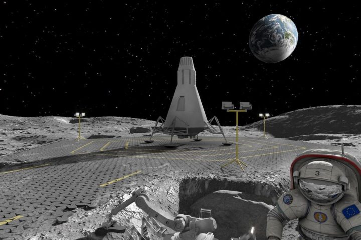 Lasers, Lenses May Create Moon’s Roadways