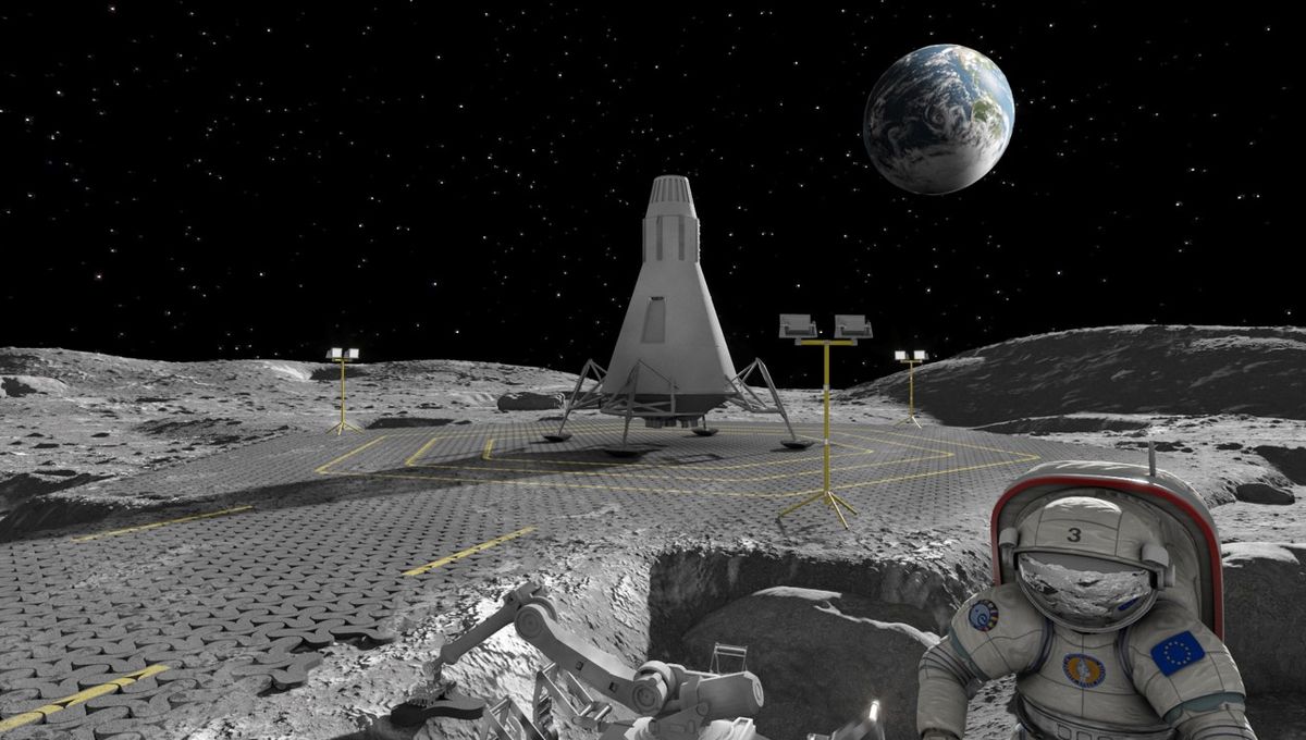 Lasers, Lenses May Create Moon’s Roadways