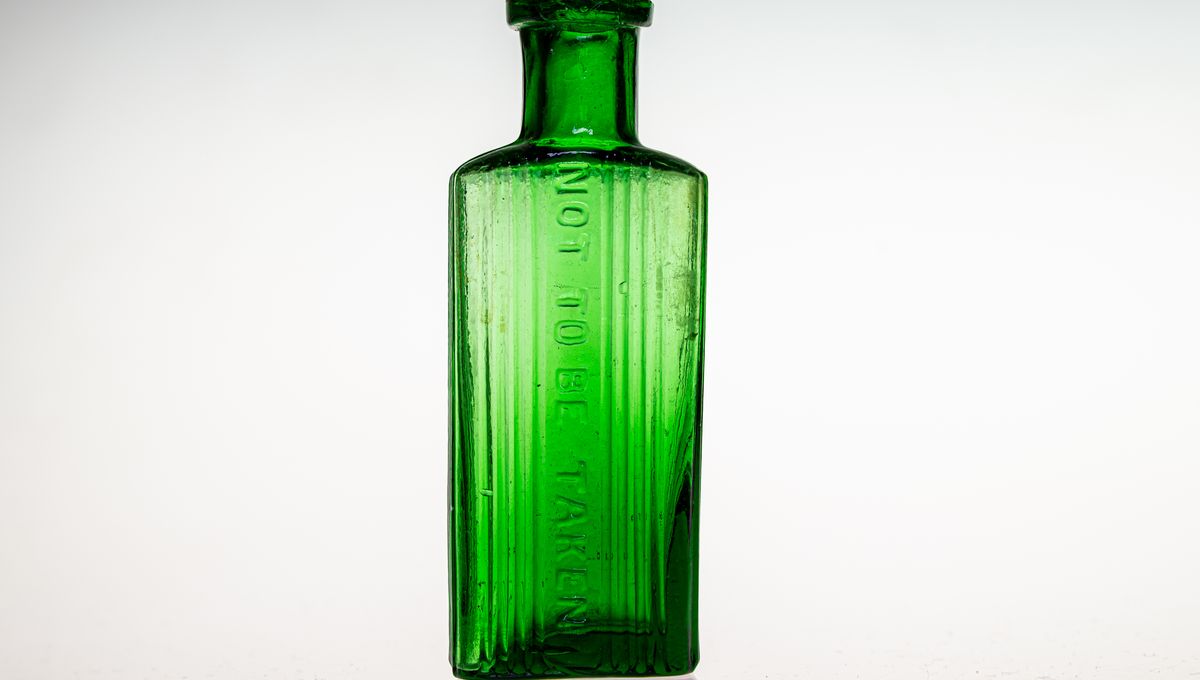 The Deadly Cause Behind Textured Old Glass Bottles