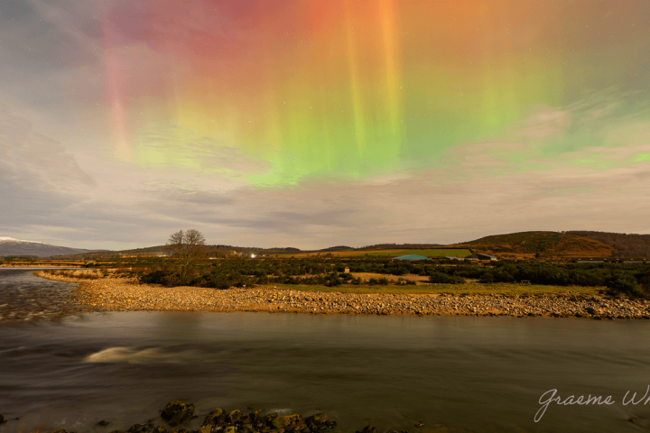 Why You Never Witness Orange Auroras