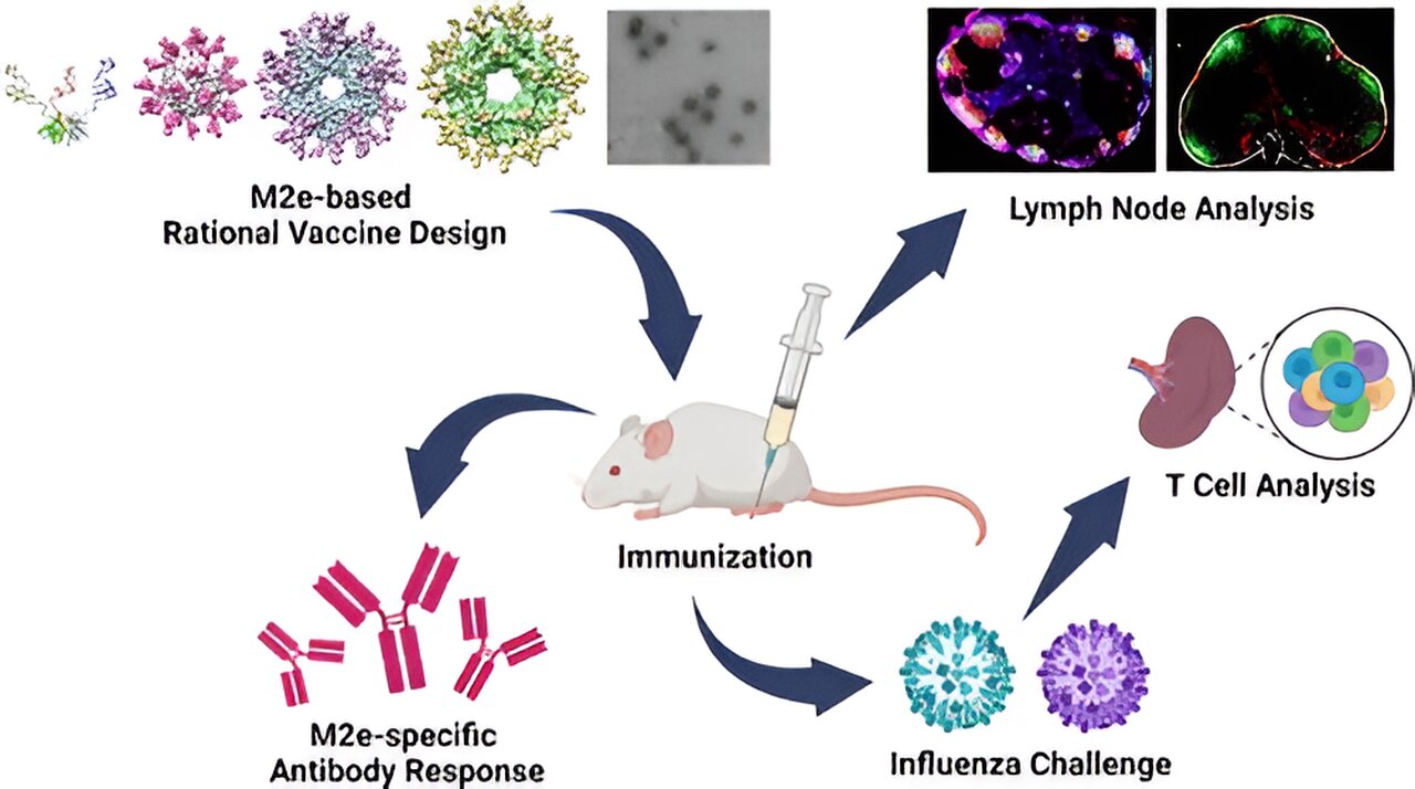Nanoparticle flu vaccine design displays early test potential