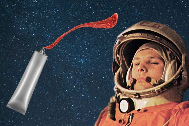 First Food Consumed in Space