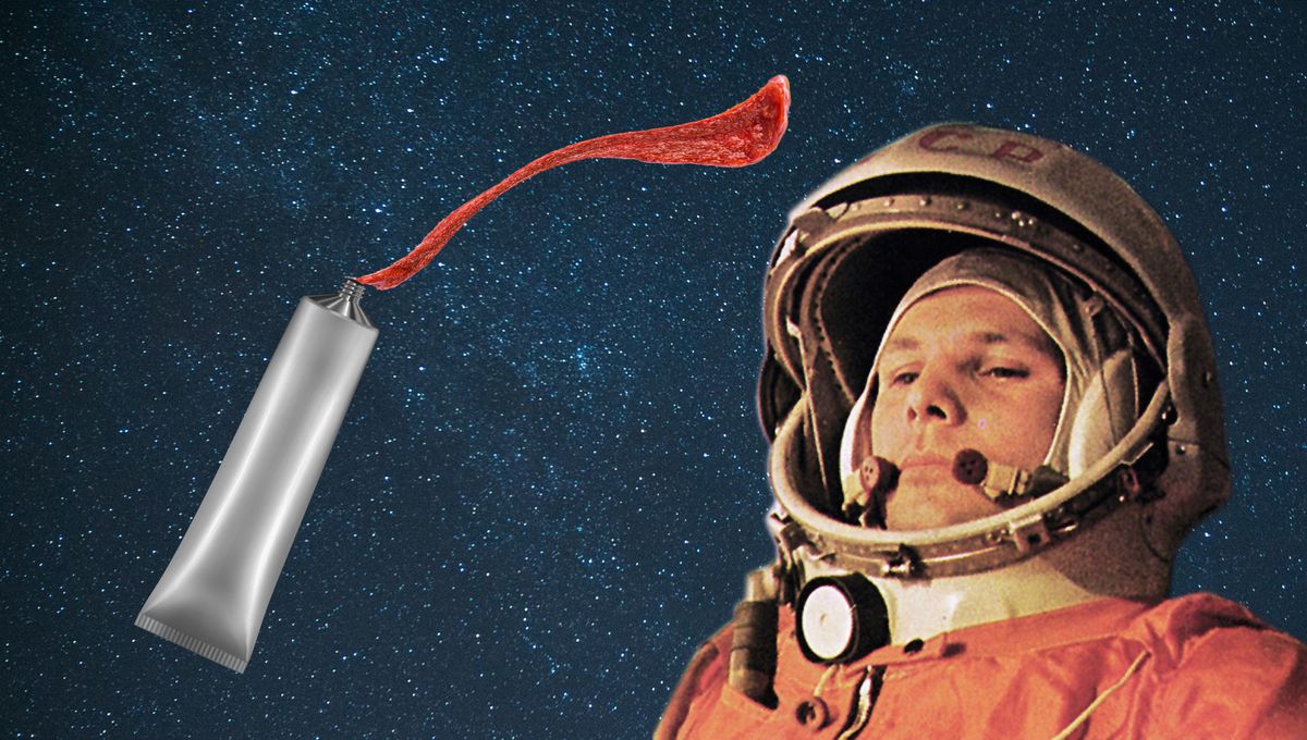 First Food Consumed in Space